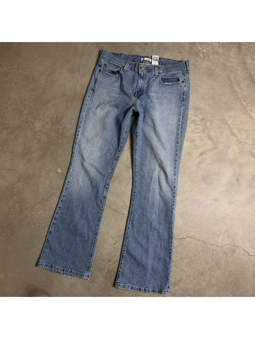 Levi's 515 Bootcut Jeans Womens 12M Light Wash